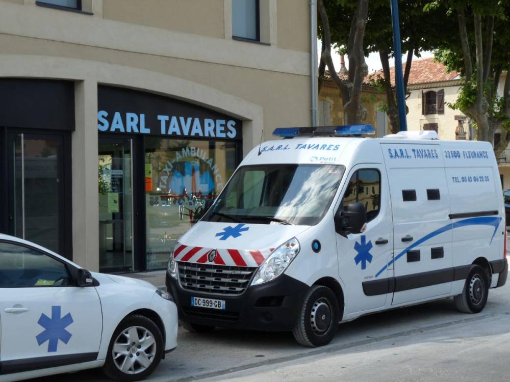 ambulance et taxi